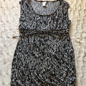 Motherhood Maternity Black Dress